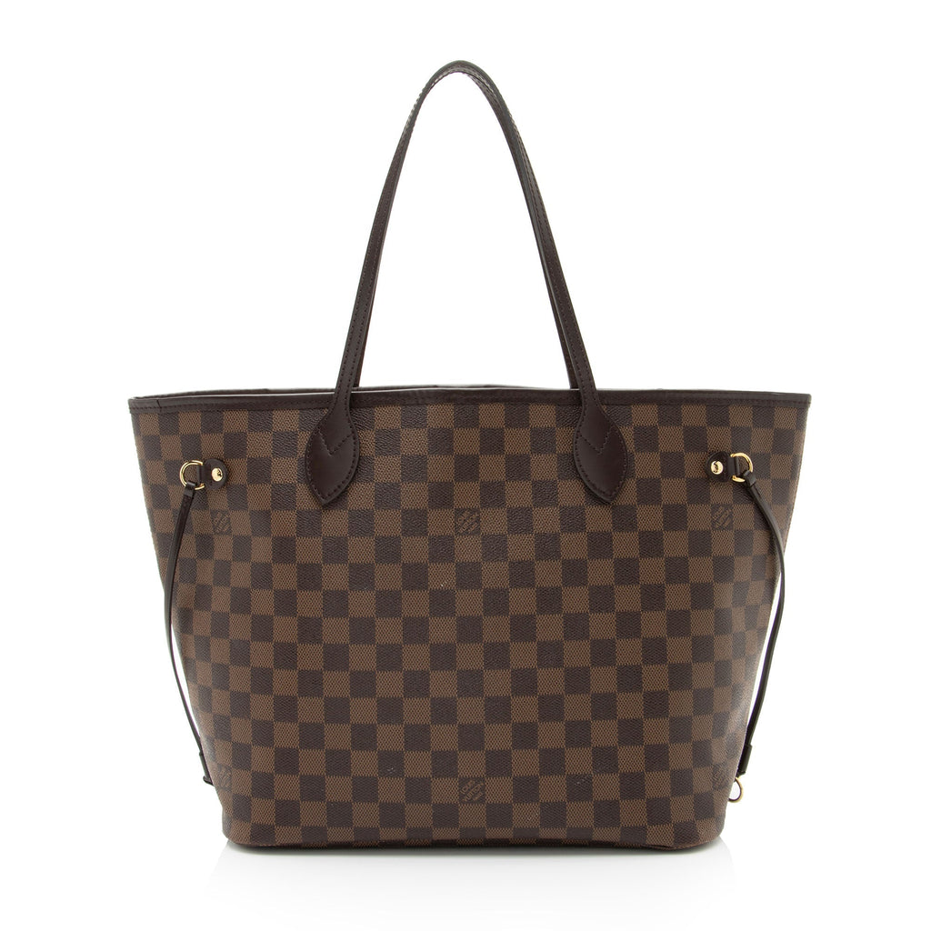 Louis Vuitton Damier Ebene Neverfull MM Tote (SHF-DD4msX)