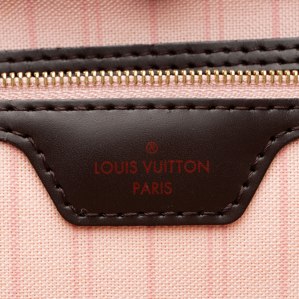 Louis Vuitton Damier Ebene Neverfull MM Tote (SHF-DD4msX)