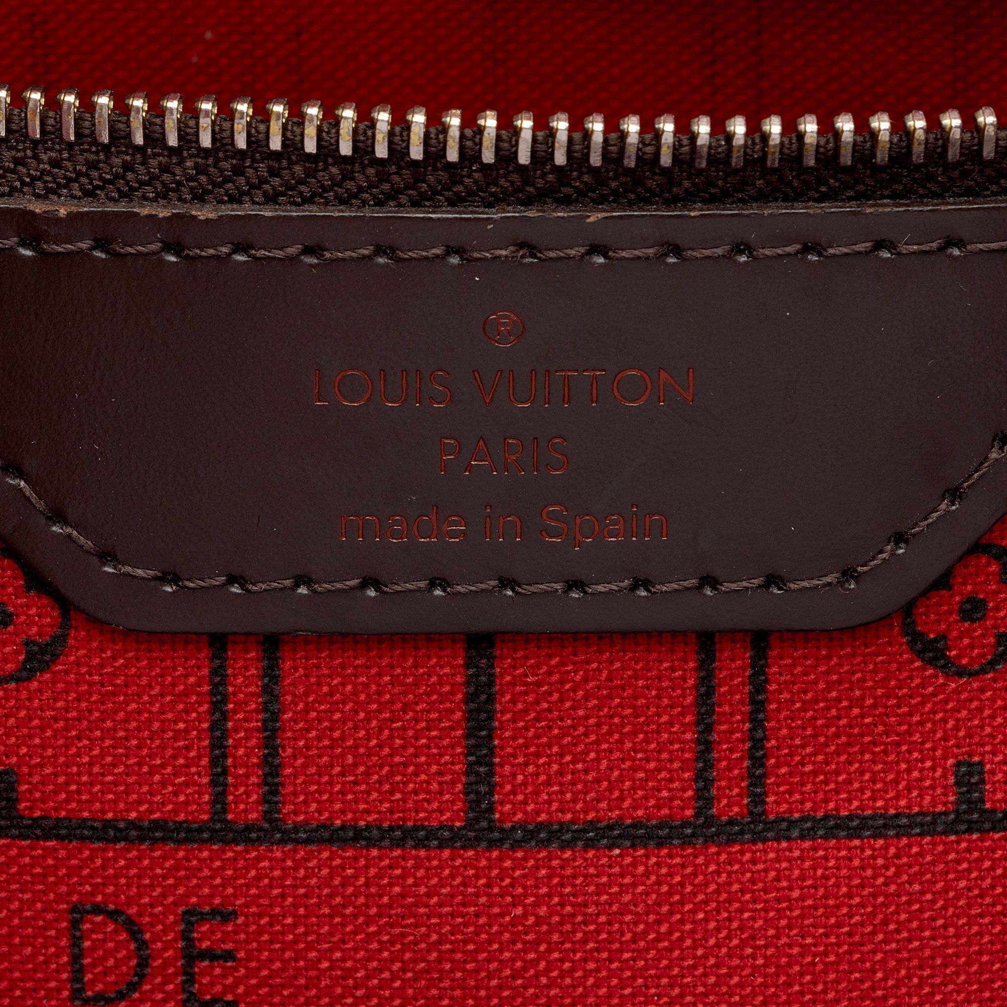 Louis Vuitton Damier Ebene Neverfull MM Tote (SHF-We5zC7)