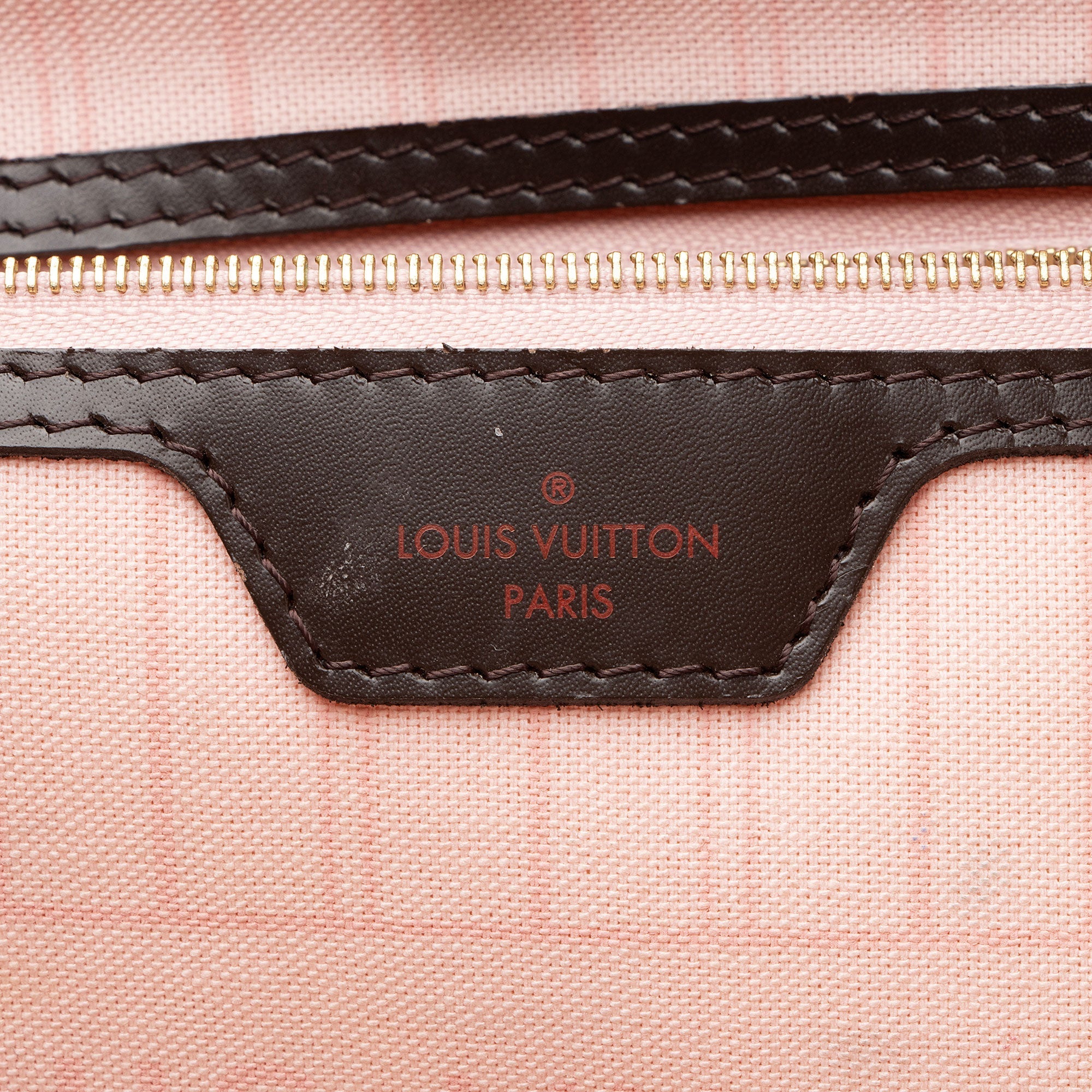Louis Vuitton Damier Ebene Neverfull MM Tote (SHF-DL3qA5)
