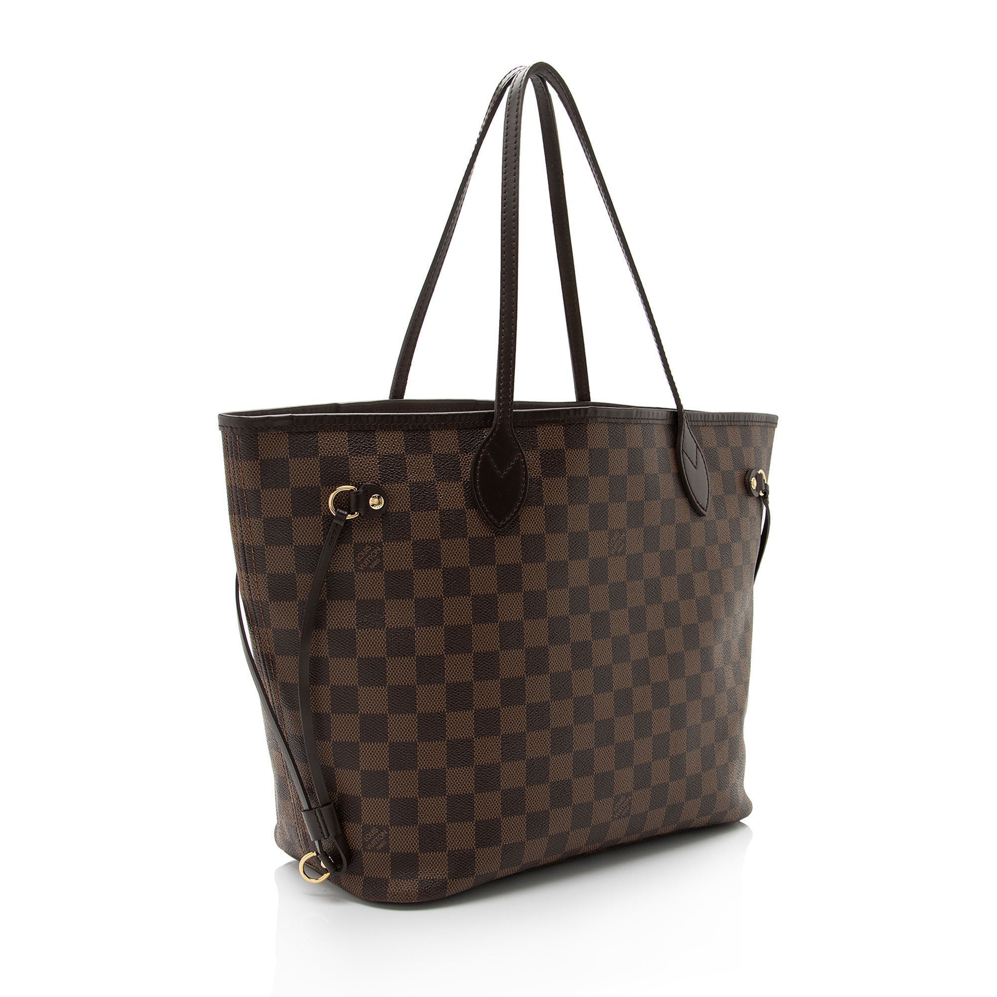 Louis Vuitton Damier Ebene Neverfull MM Tote (SHF-DL3qA5)