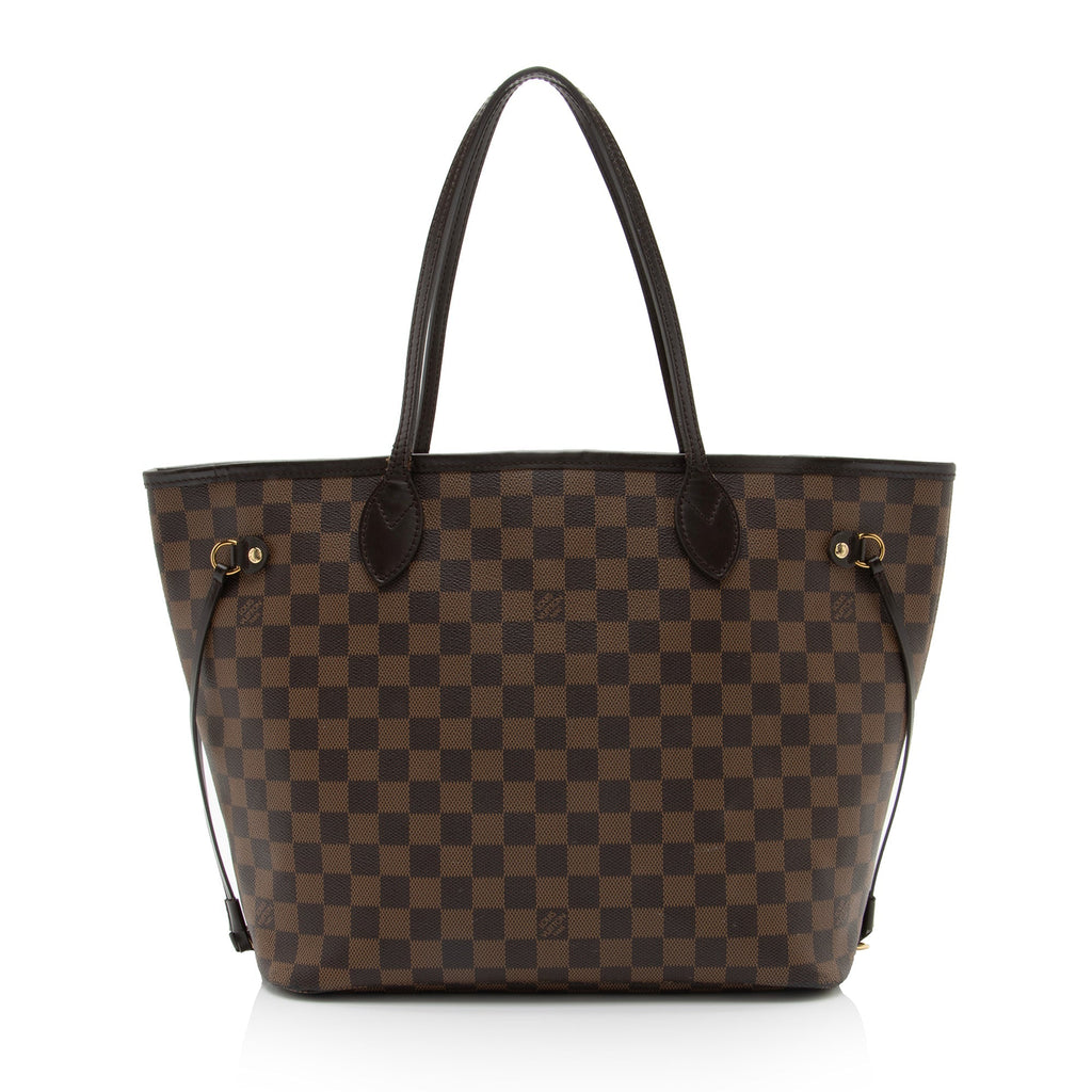 Louis Vuitton Damier Ebene Neverfull MM Tote (SHF-ulQ8HW)