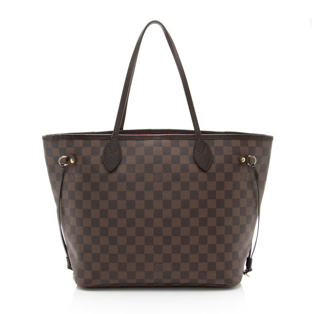 Louis Vuitton Damier Ebene Neverfull MM Tote (SHF-HLsZnH)