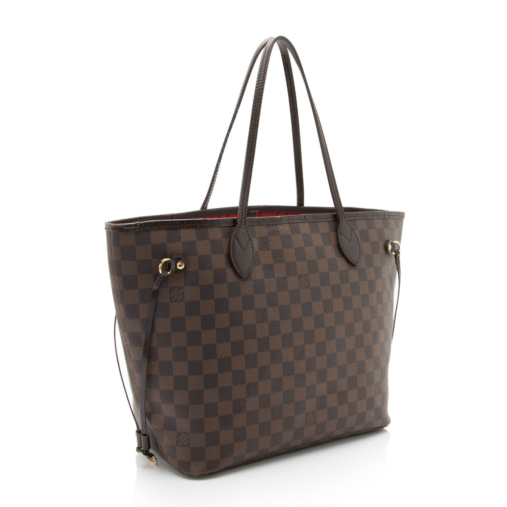 Louis Vuitton Damier Ebene Neverfull MM Tote (SHF-HLsZnH)