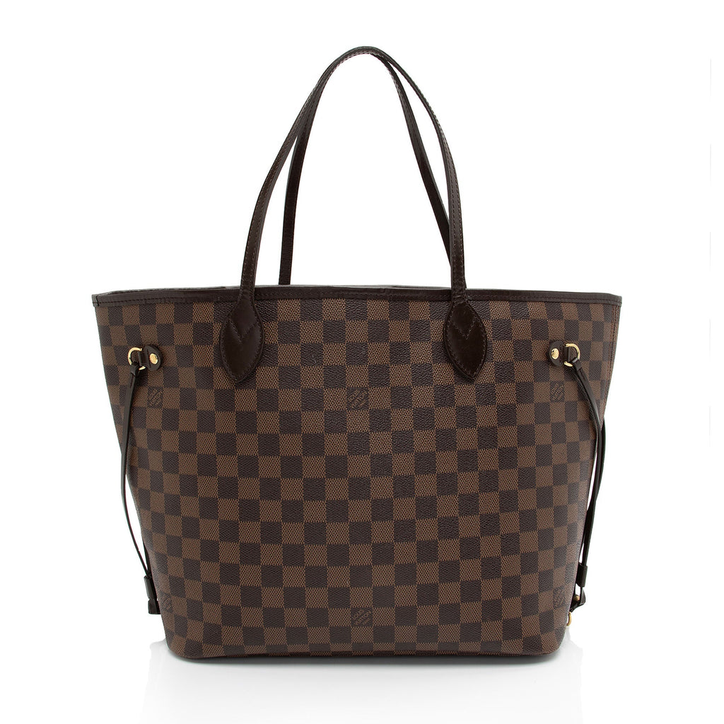 Louis Vuitton Damier Ebene Neverfull MM Tote (SHF-c09Jq7)