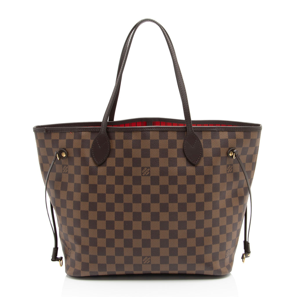 Louis Vuitton Damier Ebene Neverfull MM Tote (SHF-MGX6T7)