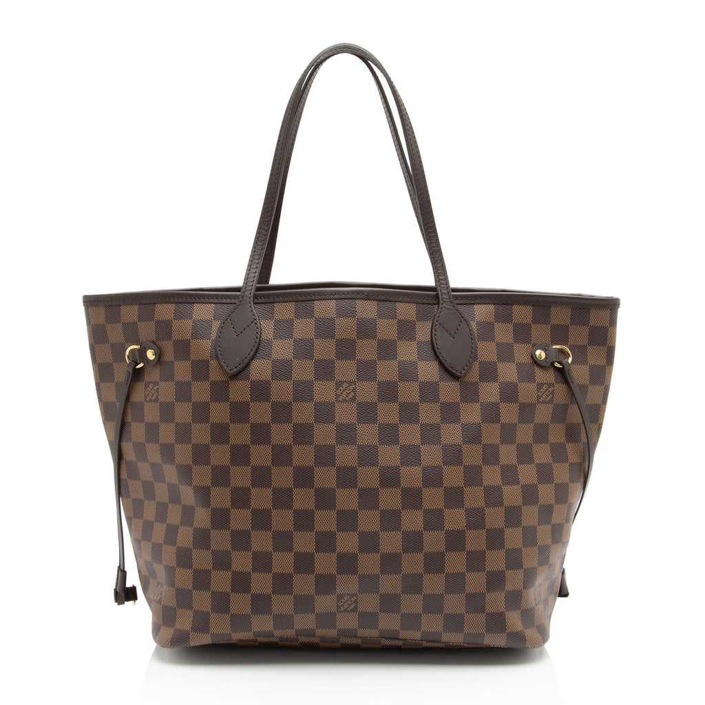 Louis Vuitton Damier Ebene Neverfull MM Tote (SHF-MGX6T7)