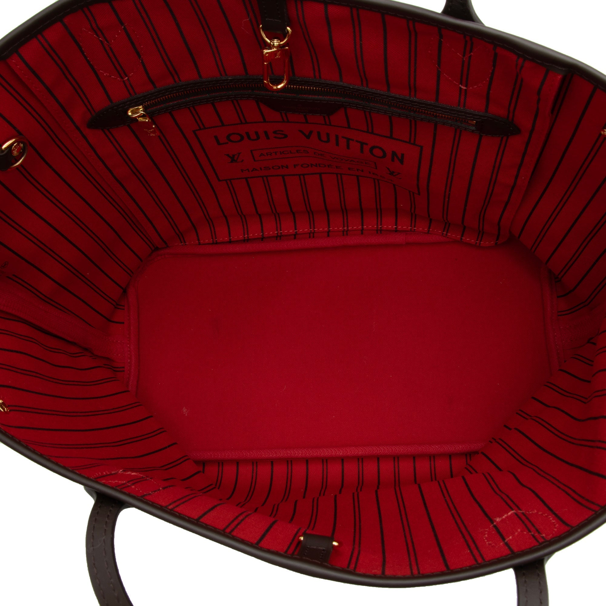 Louis Vuitton Damier Ebene Neverfull MM Tote (SHF-MGX6T7)