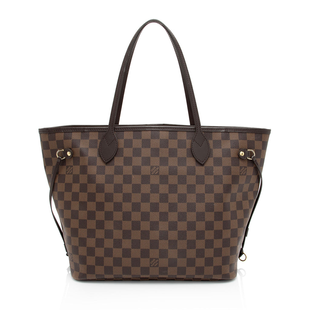 Louis Vuitton Damier Ebene Neverfull MM Tote (SHF-VTXzQN)