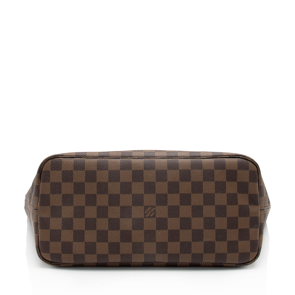 Louis Vuitton Damier Ebene Neverfull MM Tote (SHF-VTXzQN)