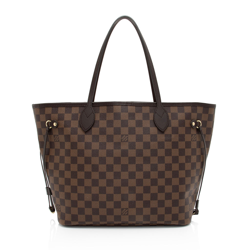 Louis Vuitton Damier Ebene Neverfull MM Tote (SHF-VTXzQN)