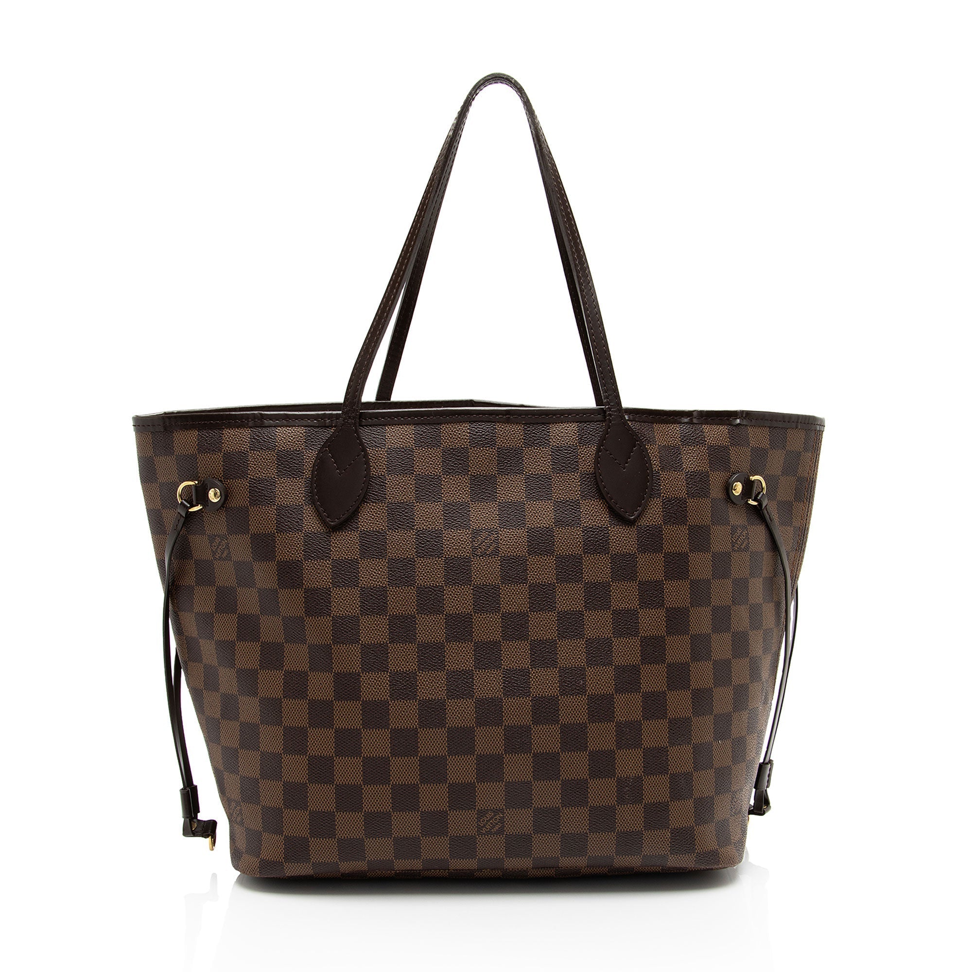Louis Vuitton Damier Ebene Neverfull MM Tote (SHF-hTP9pR)