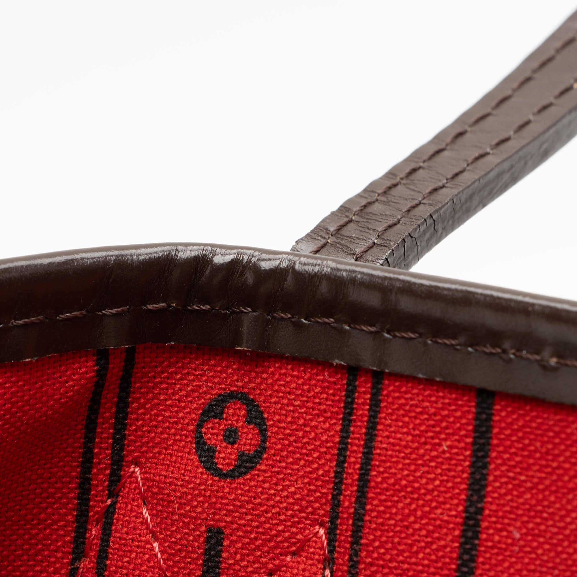 Louis Vuitton Damier Ebene Neverfull MM Tote (SHF-hTP9pR)