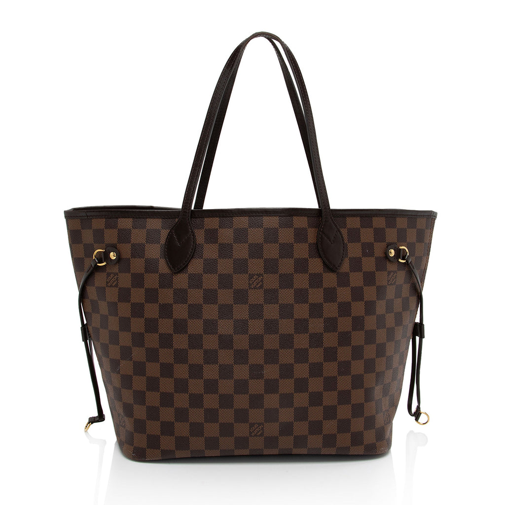 Louis Vuitton Damier Ebene Neverfull MM Tote (SHF-siwvNp)