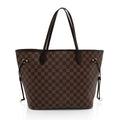 Louis Vuitton Damier Ebene Neverfull MM Tote (SHF-siwvNp)