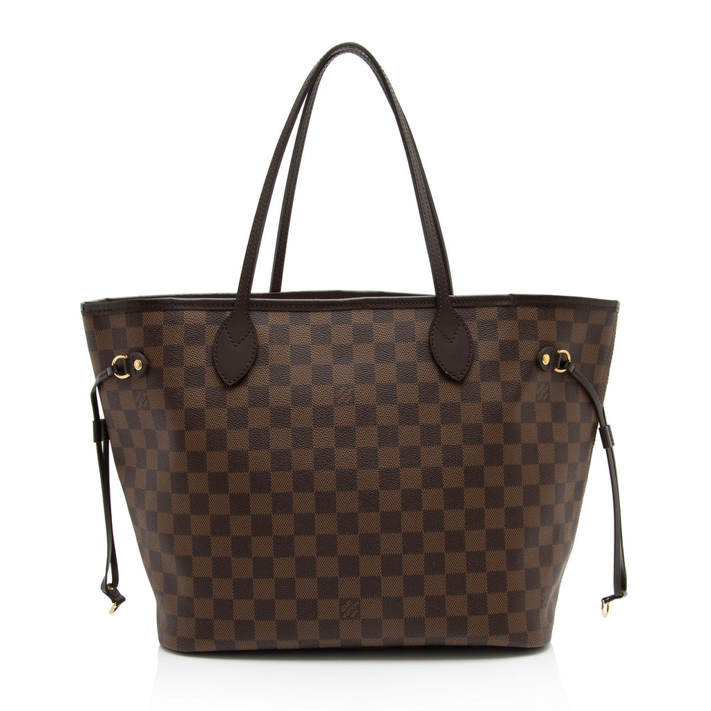Louis Vuitton Damier Ebene Neverfull MM Tote (SHF-PA4tch)