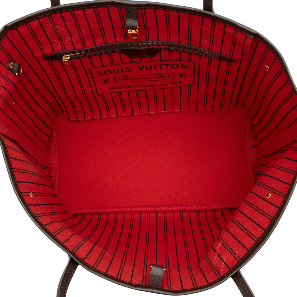 Louis Vuitton Damier Ebene Neverfull MM Tote (SHF-PA4tch)