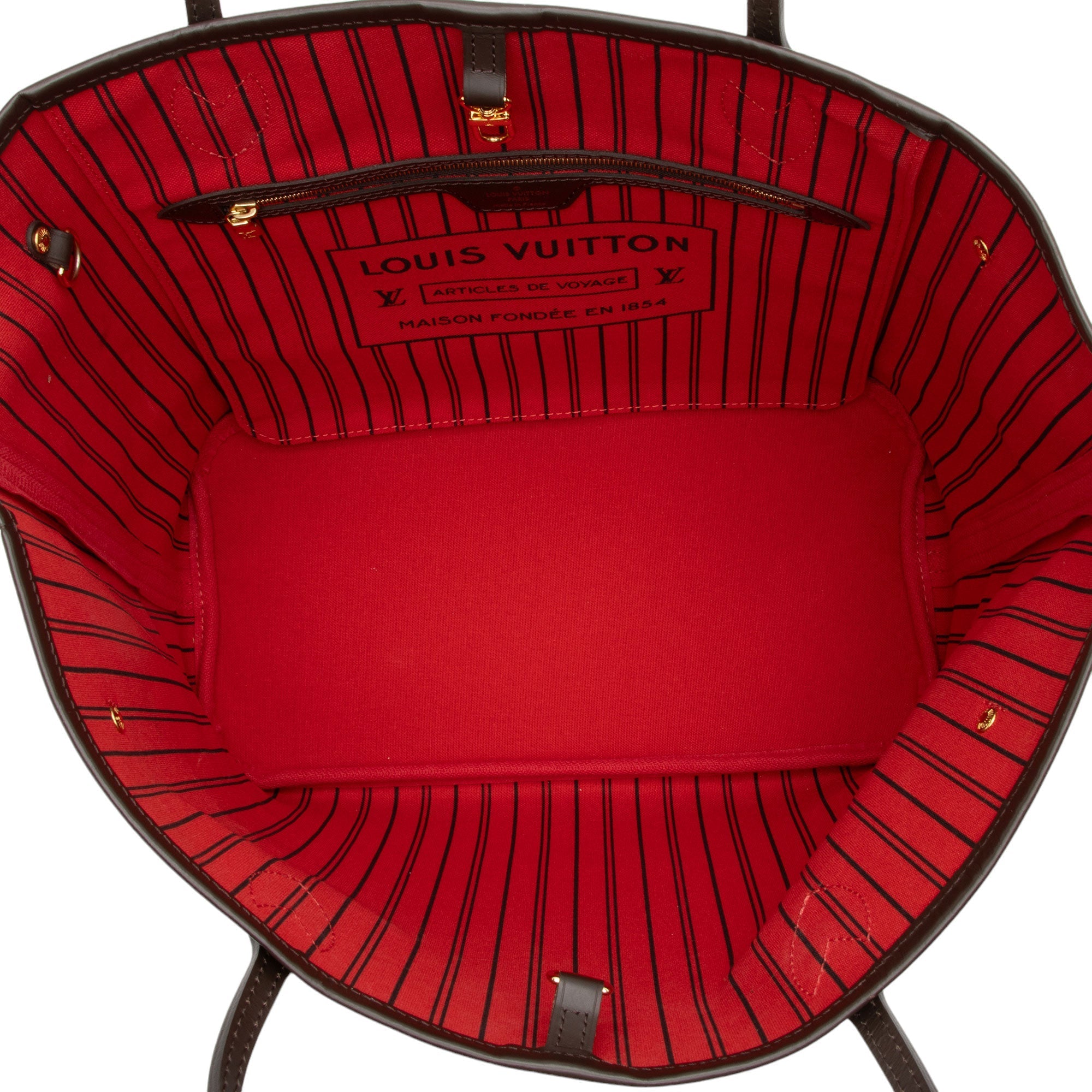 Louis Vuitton Damier Ebene Neverfull MM Tote (SHF-PA4tch)