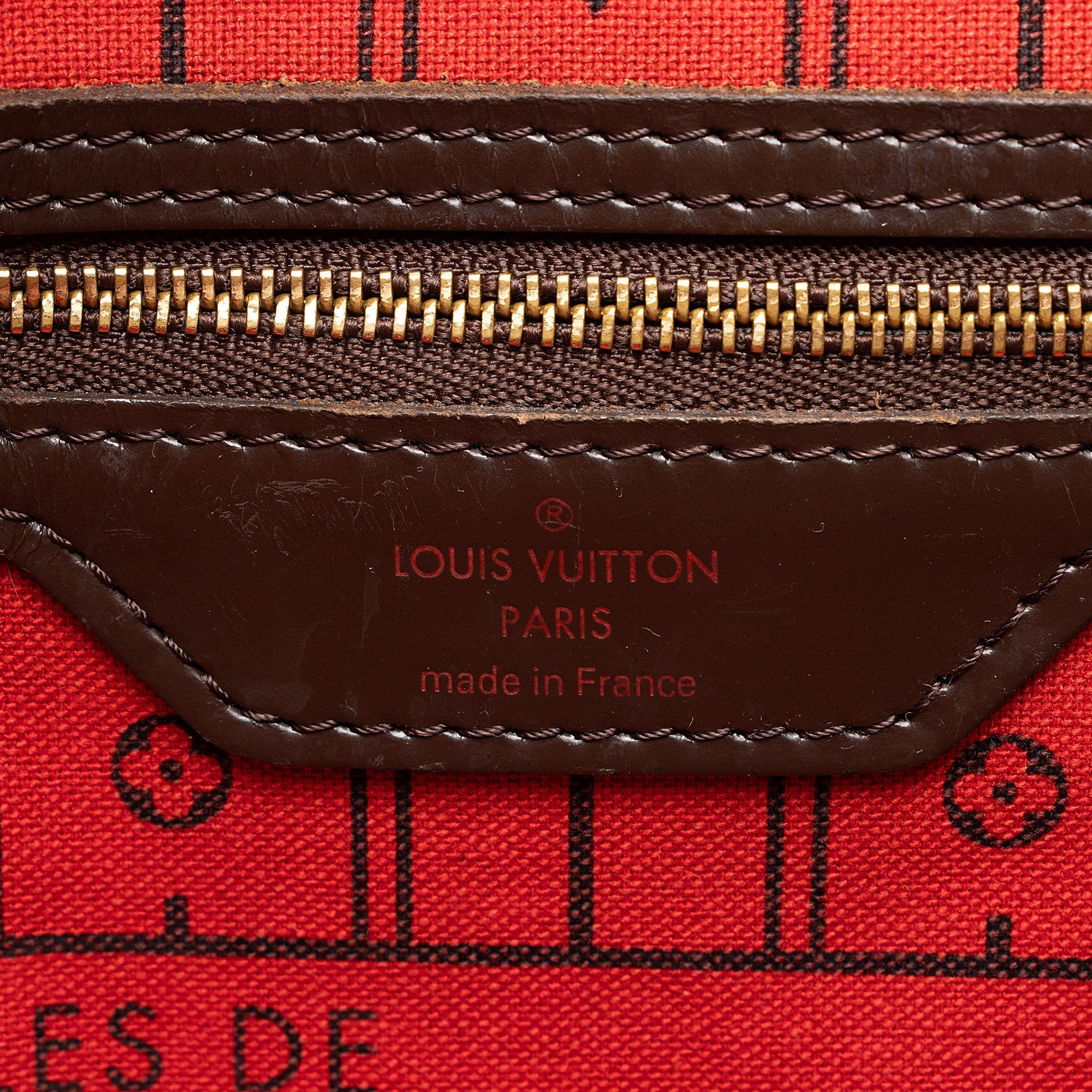 Louis Vuitton Damier Ebene Neverfull MM Tote (SHF-JfUGgm)