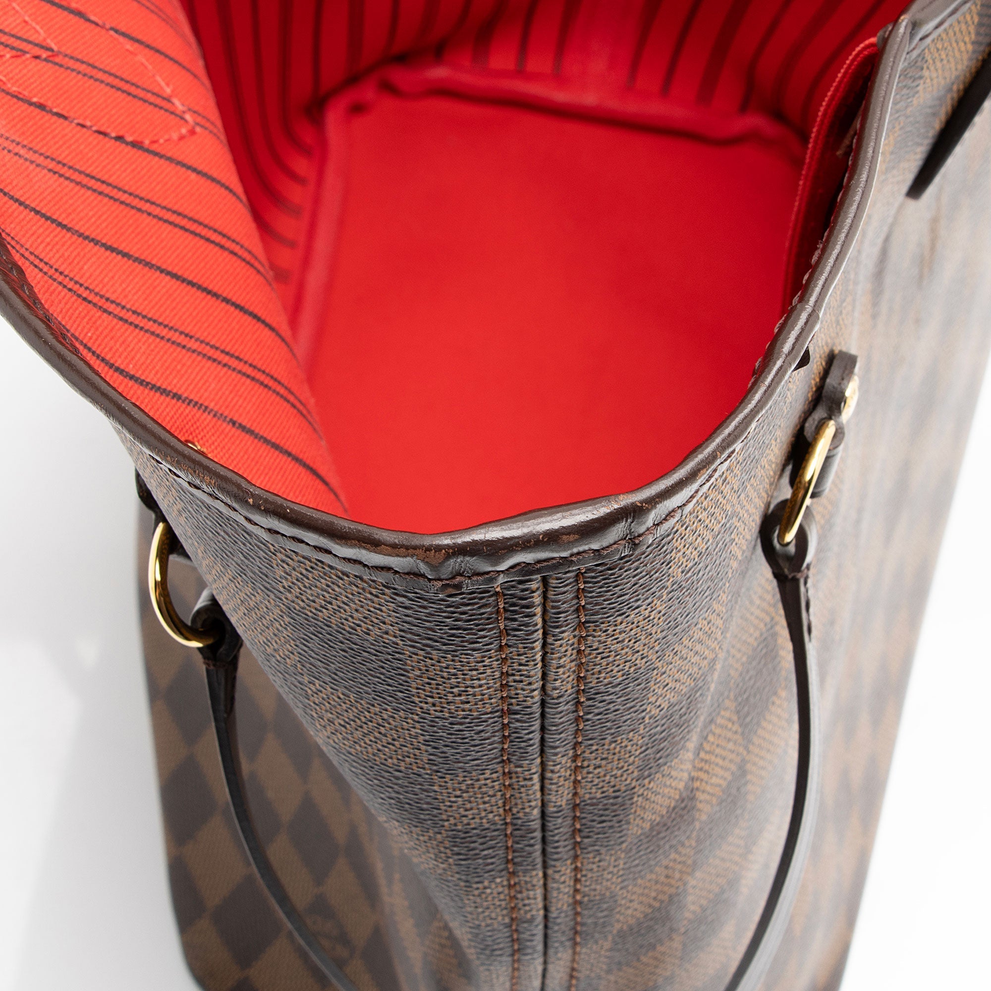 Louis Vuitton Damier Ebene Neverfull MM Tote (SHF-Q5p43O)