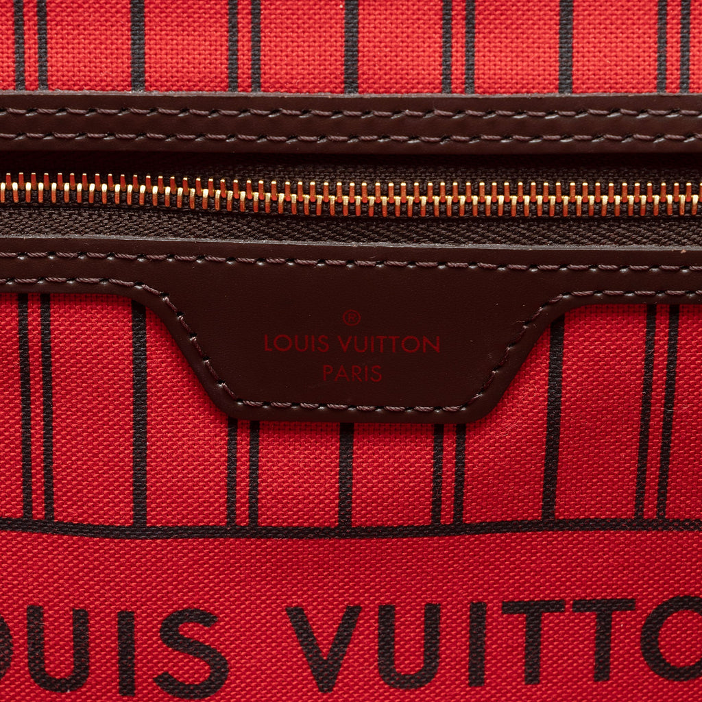 Louis Vuitton Damier Ebene Neverfull MM Tote (SHF-Q5p43O)