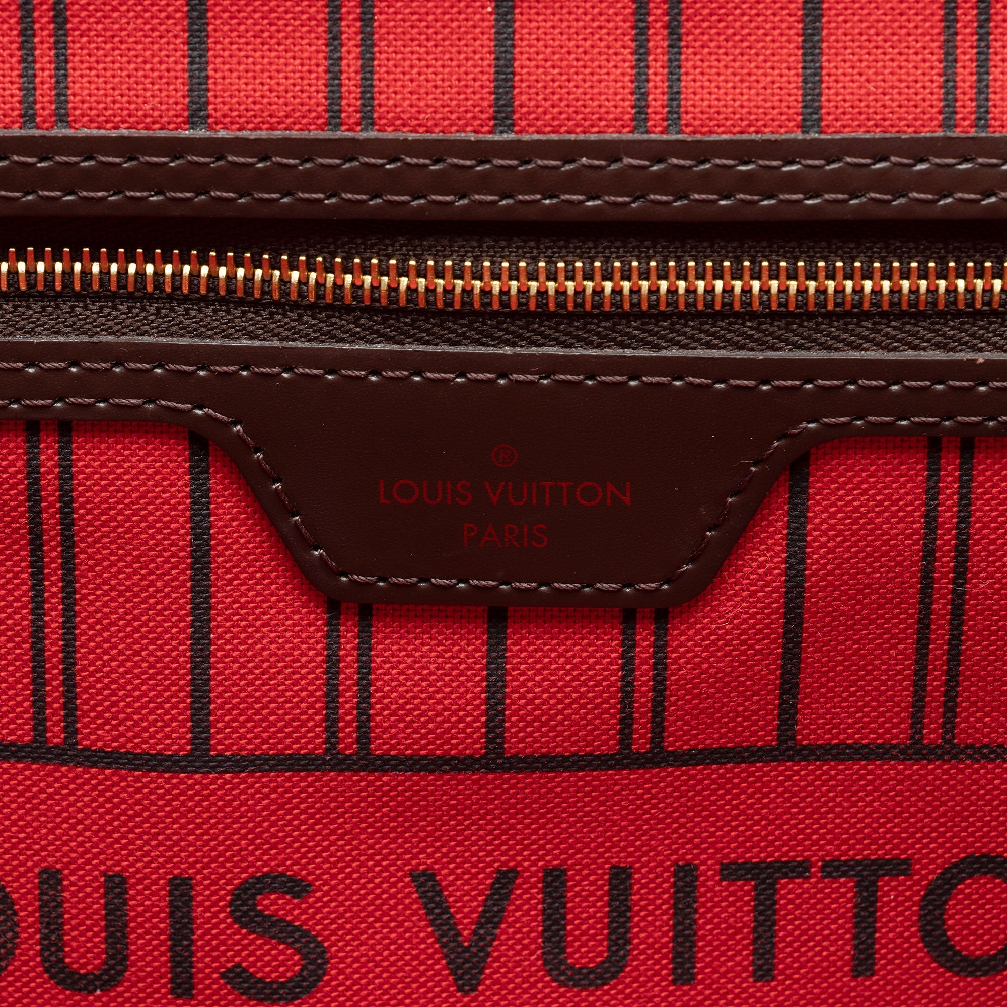 Louis Vuitton Damier Ebene Neverfull MM Tote (SHF-Q5p43O)