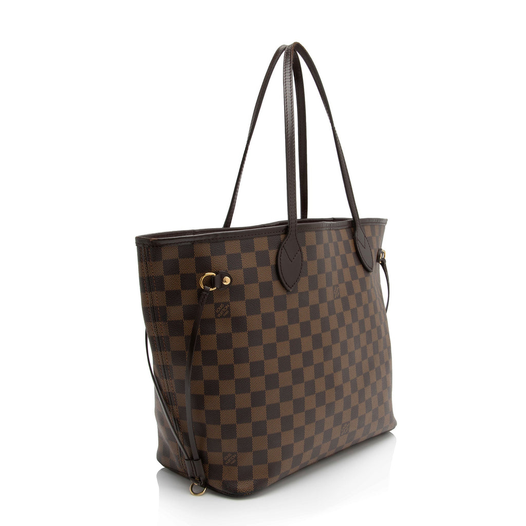 Louis Vuitton Damier Ebene Neverfull MM Tote (SHF-Q5p43O)