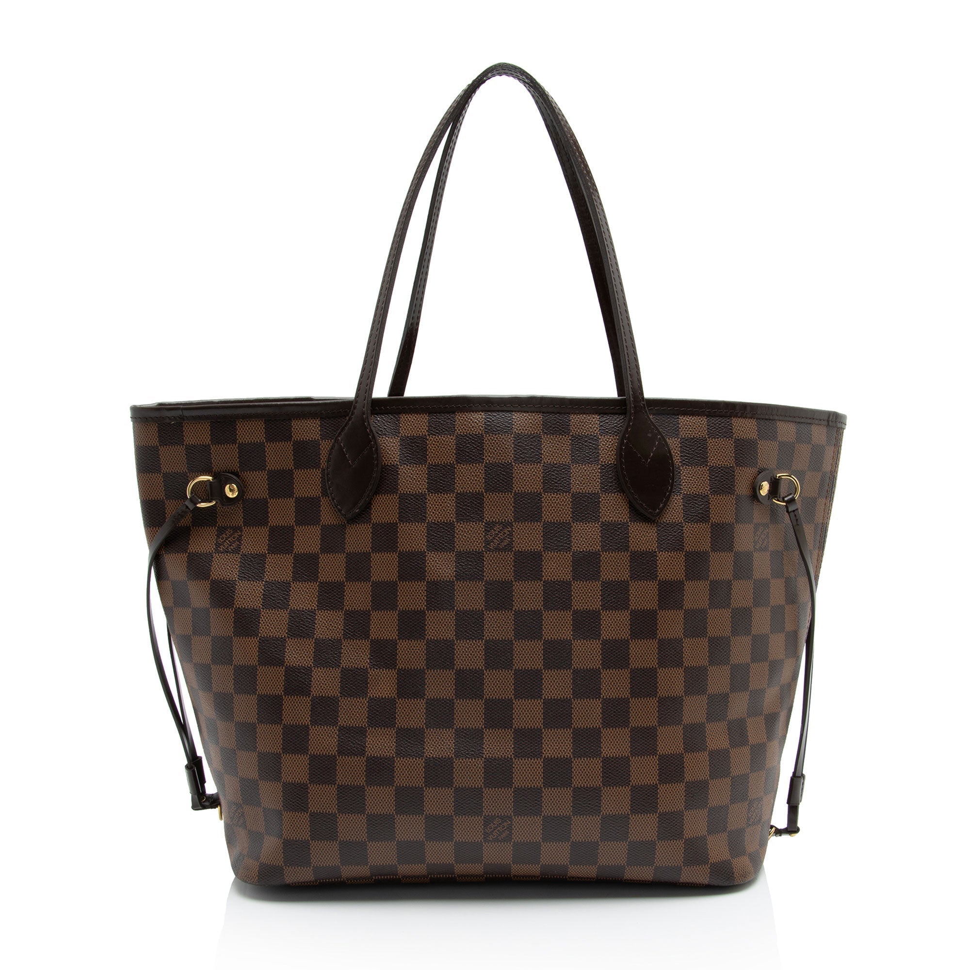 Louis Vuitton Damier Ebene Neverfull MM Tote (SHF-MCtMe7)