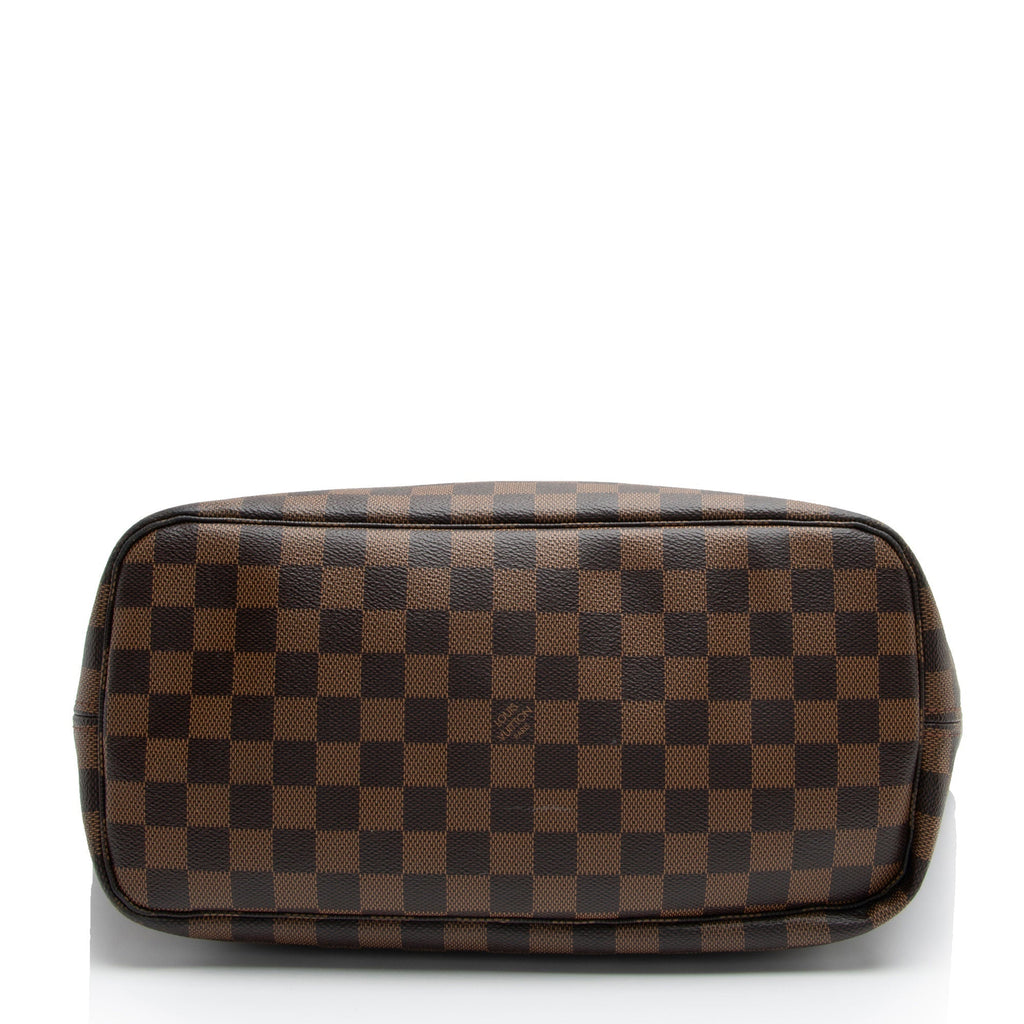 Louis Vuitton Damier Ebene Neverfull MM Tote (SHF-MCtMe7)