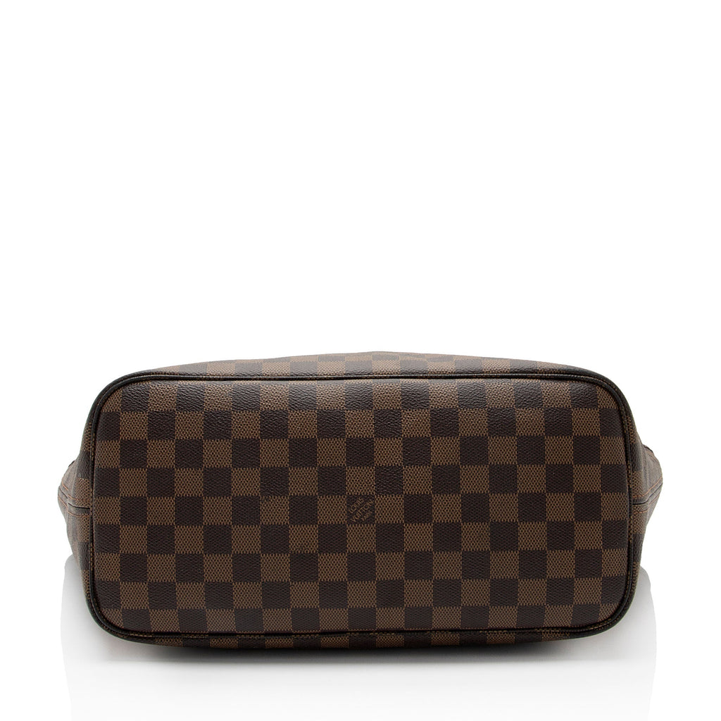 Louis Vuitton Damier Ebene Neverfull MM Tote (SHF-BSgxu3)