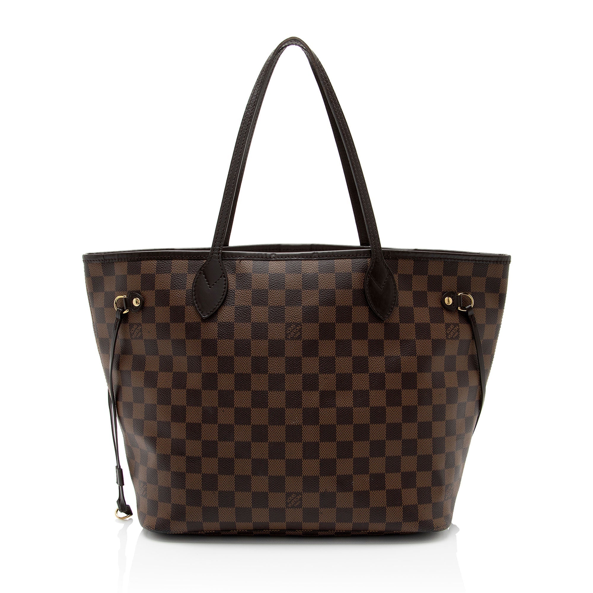 Louis Vuitton Damier Ebene Neverfull MM Tote (SHF-BSgxu3)