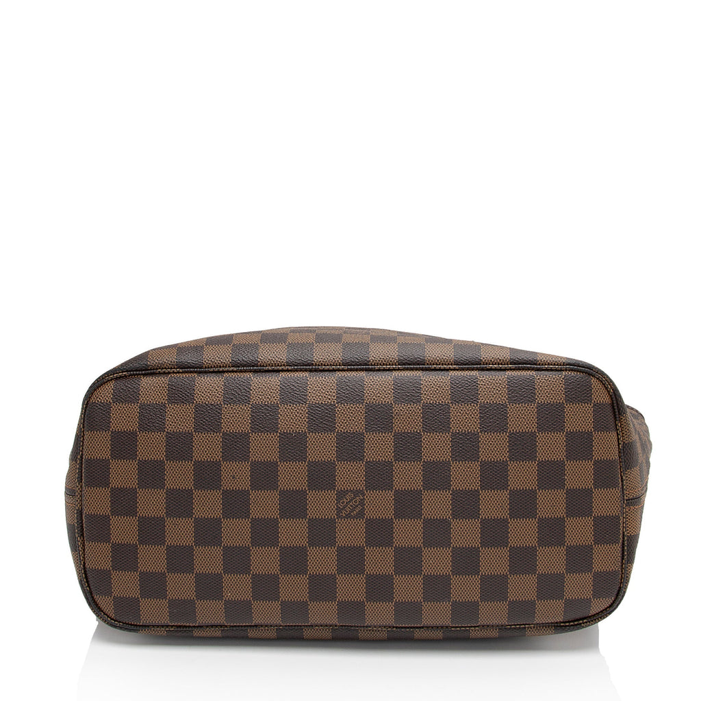 Louis Vuitton Damier Ebene Neverfull MM Tote (SHF-DzSy4A)