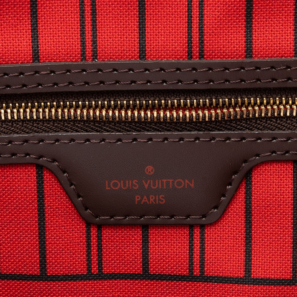 Louis Vuitton Damier Ebene Neverfull MM Tote (SHF-F1jD0J)