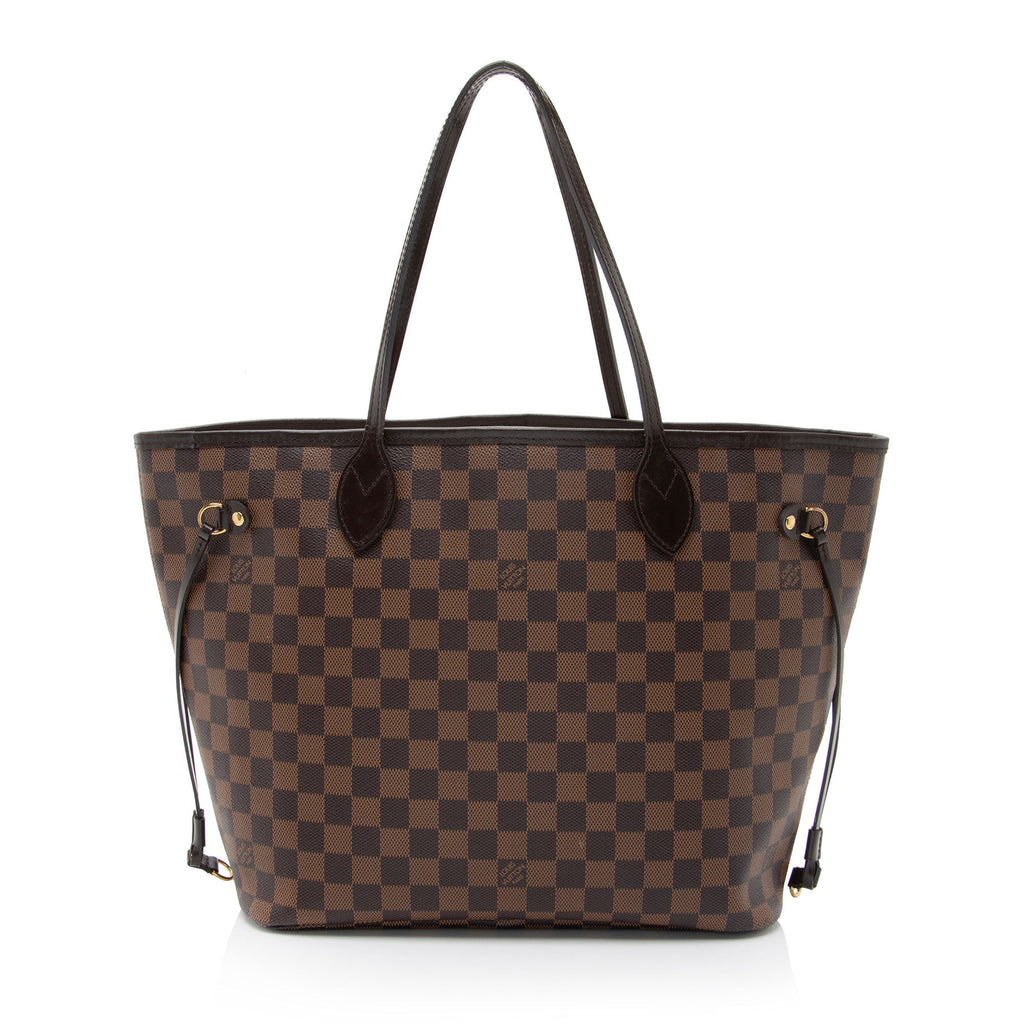 Louis Vuitton Damier Ebene Neverfull MM Tote (SHF-tyDp9G)