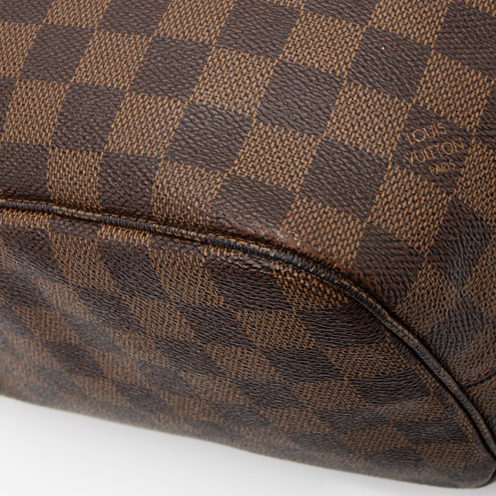 Louis Vuitton Damier Ebene Neverfull MM Tote (SHF-nNvGqX)