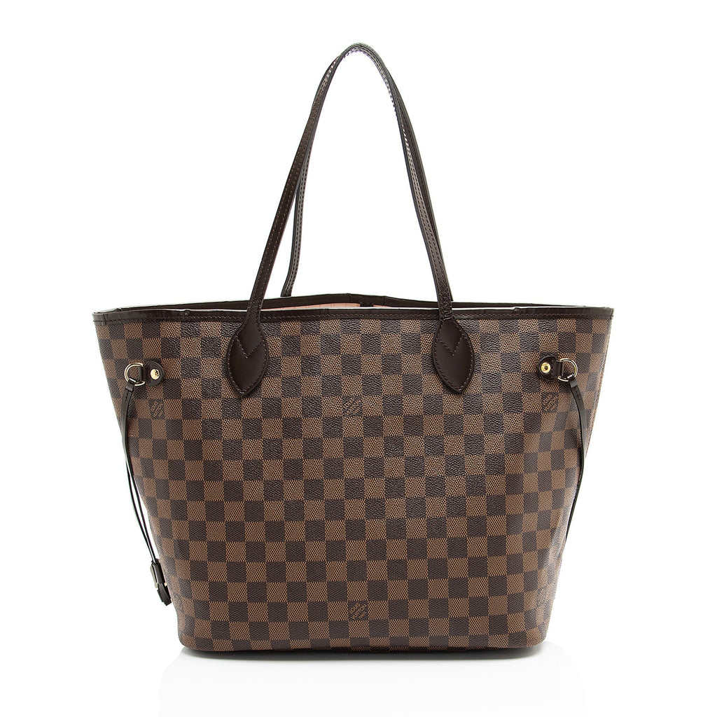 Louis Vuitton Damier Ebene Neverfull MM Tote (SHF-m9oBzp)