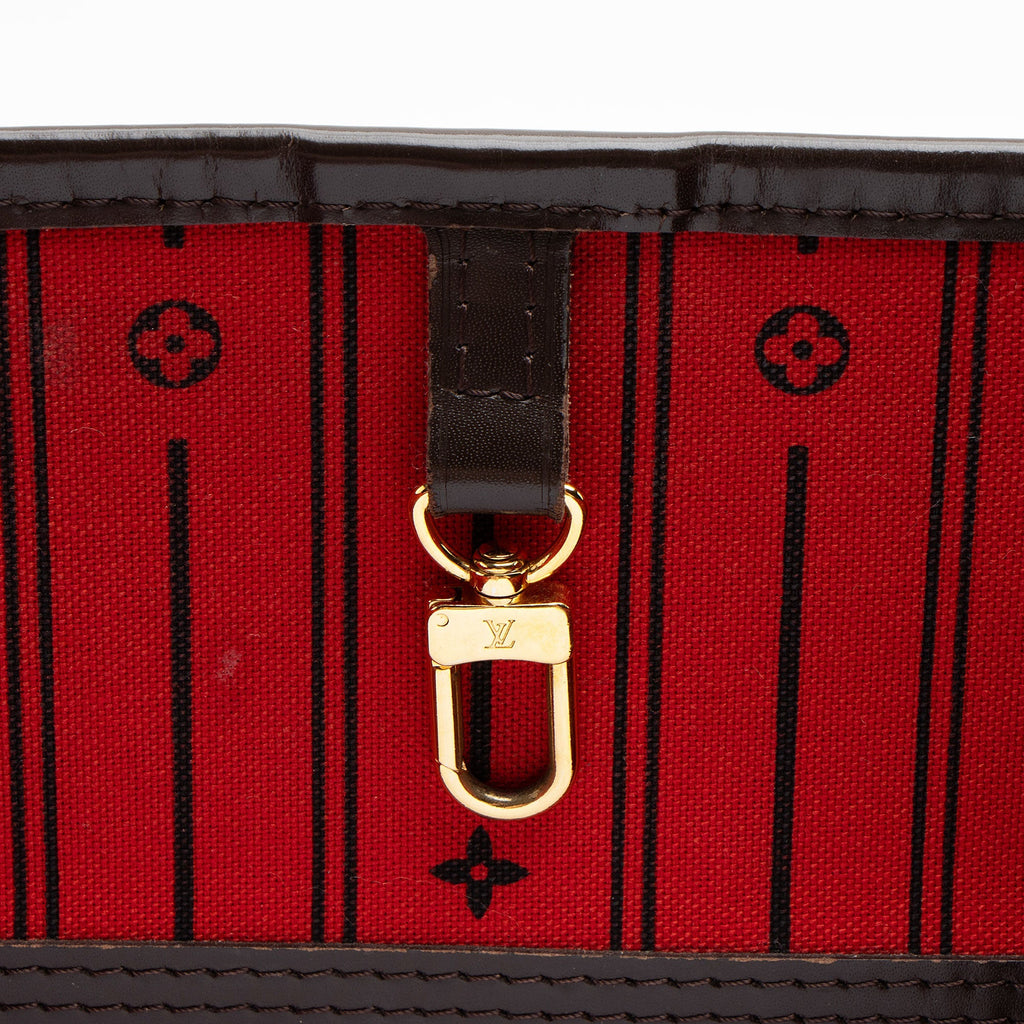 Louis Vuitton Damier Ebene Neverfull MM Tote (SHF-T7BKnj)