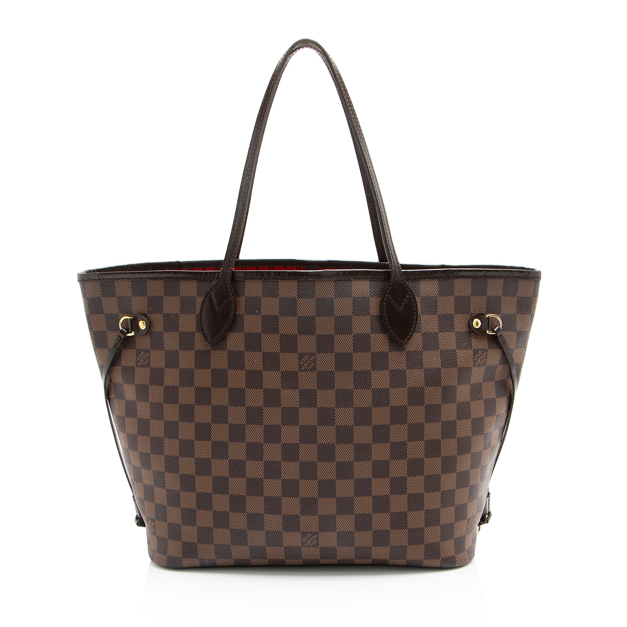 Louis Vuitton Damier Ebene Neverfull MM Tote (SHF-T7BKnj)