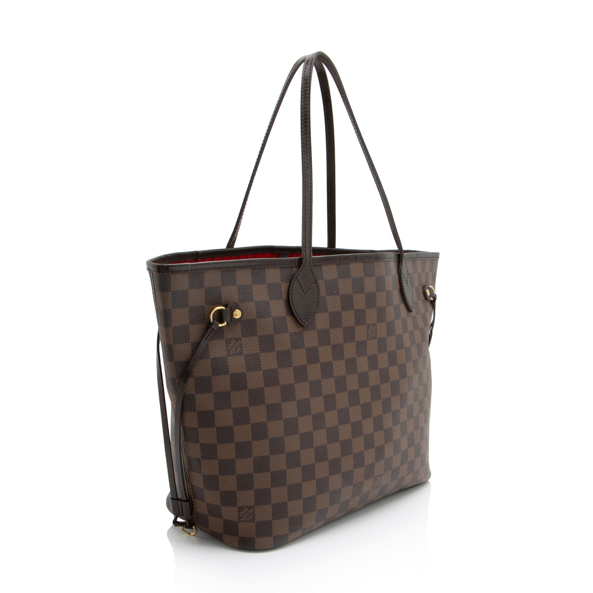 Louis Vuitton Damier Ebene Neverfull MM Tote (SHF-T7BKnj)