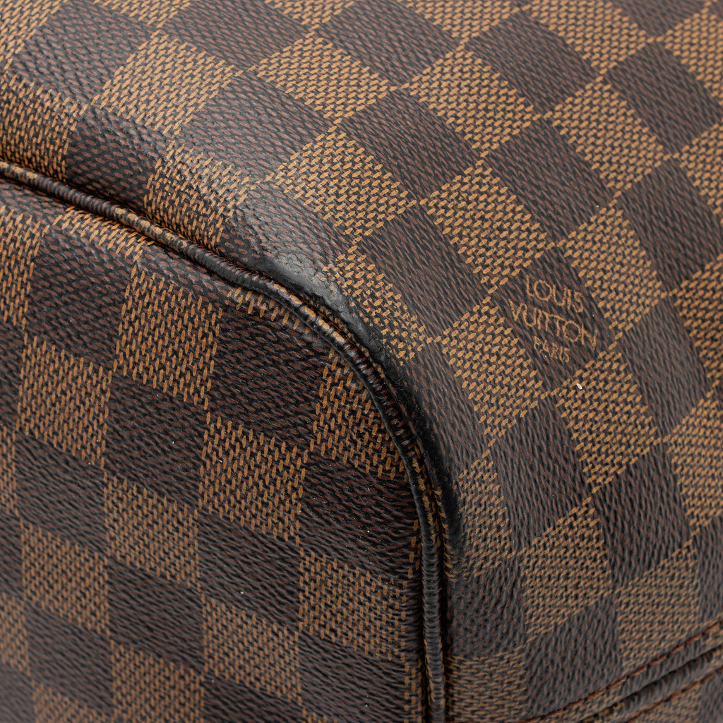 Louis Vuitton Damier Ebene Neverfull MM Tote