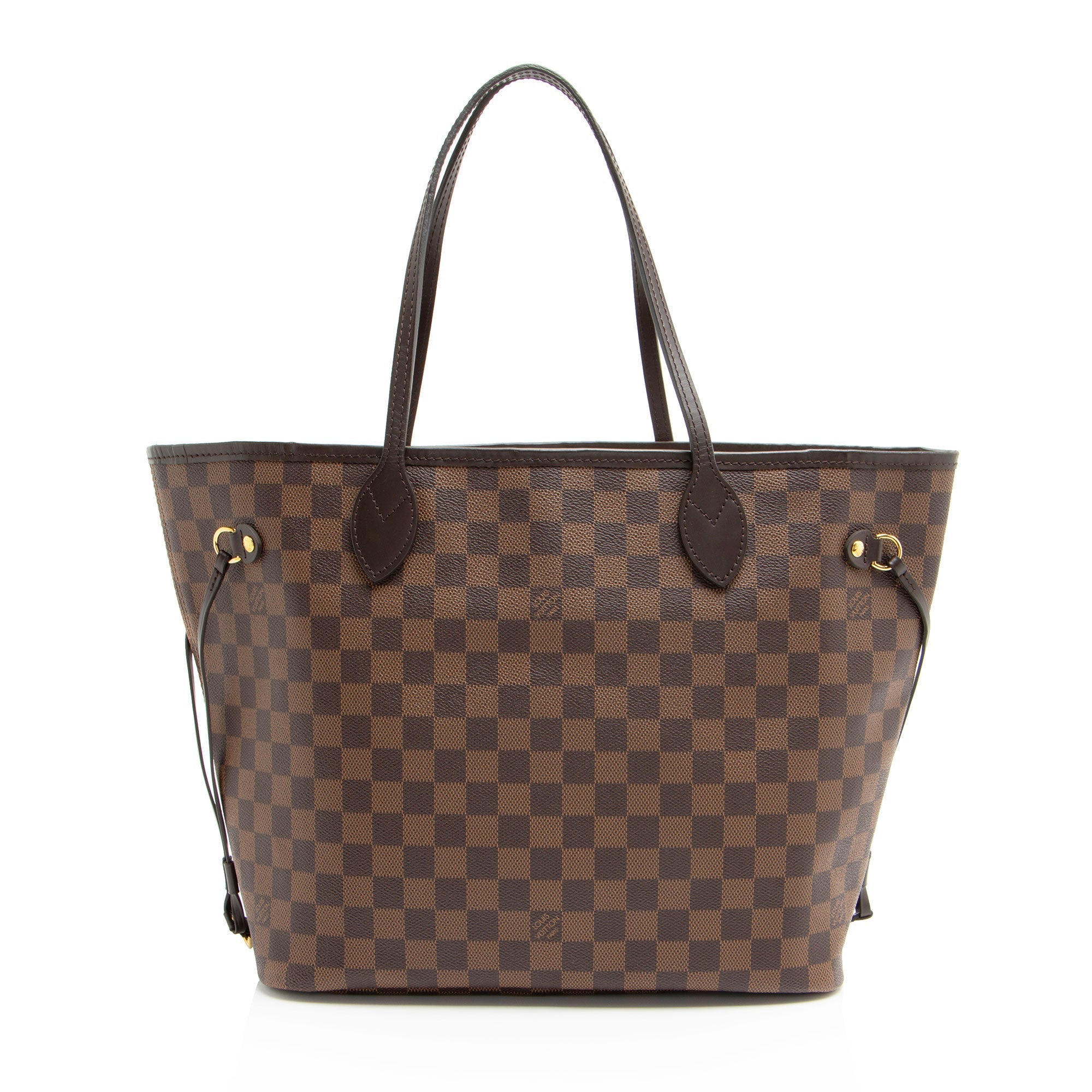 Louis Vuitton Damier Ebene Neverfull MM Tote (SHF-hT5XMe)