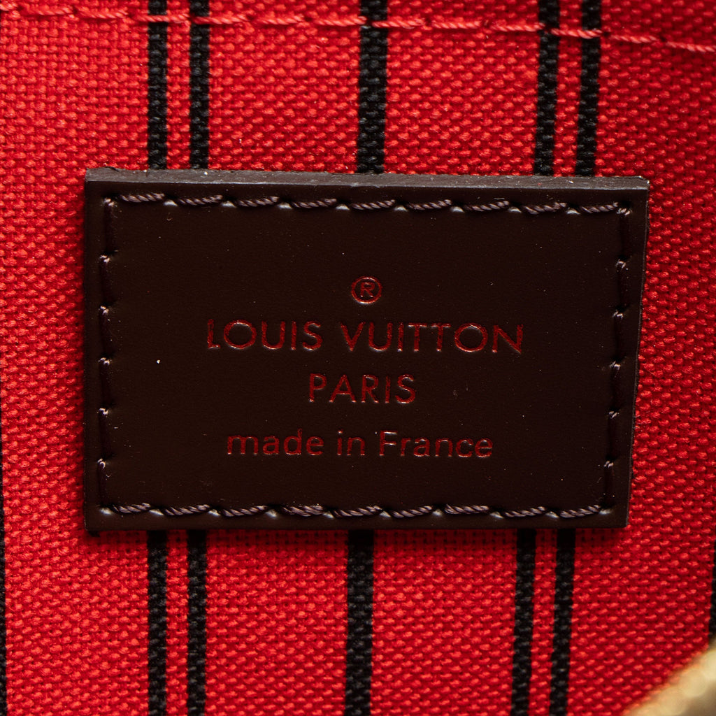 Louis Vuitton Damier Ebene Neverfull MM Tote (SHF-hT5XMe)