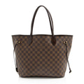 Louis Vuitton Damier Ebene Neverfull MM Tote