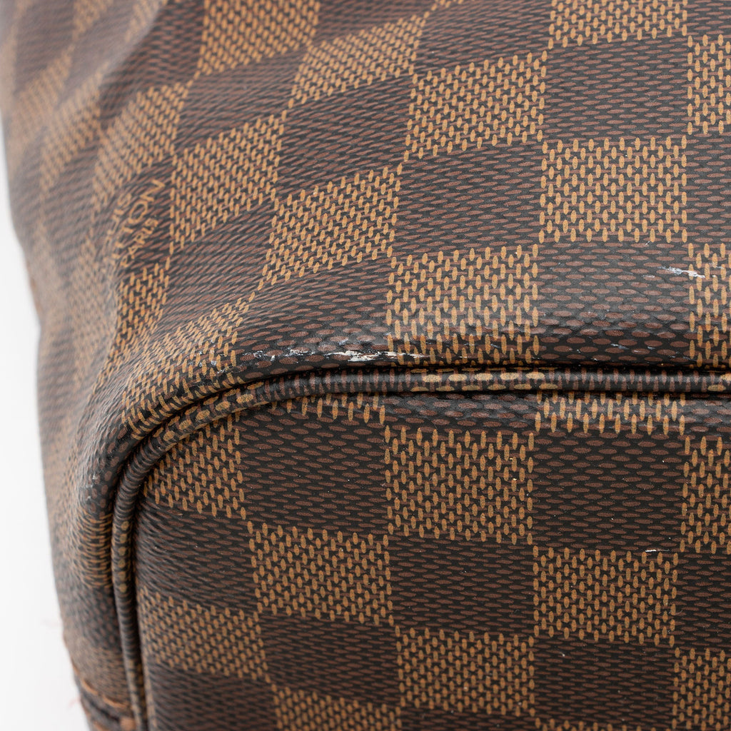 Louis Vuitton Damier Ebene Neverfull MM Tote