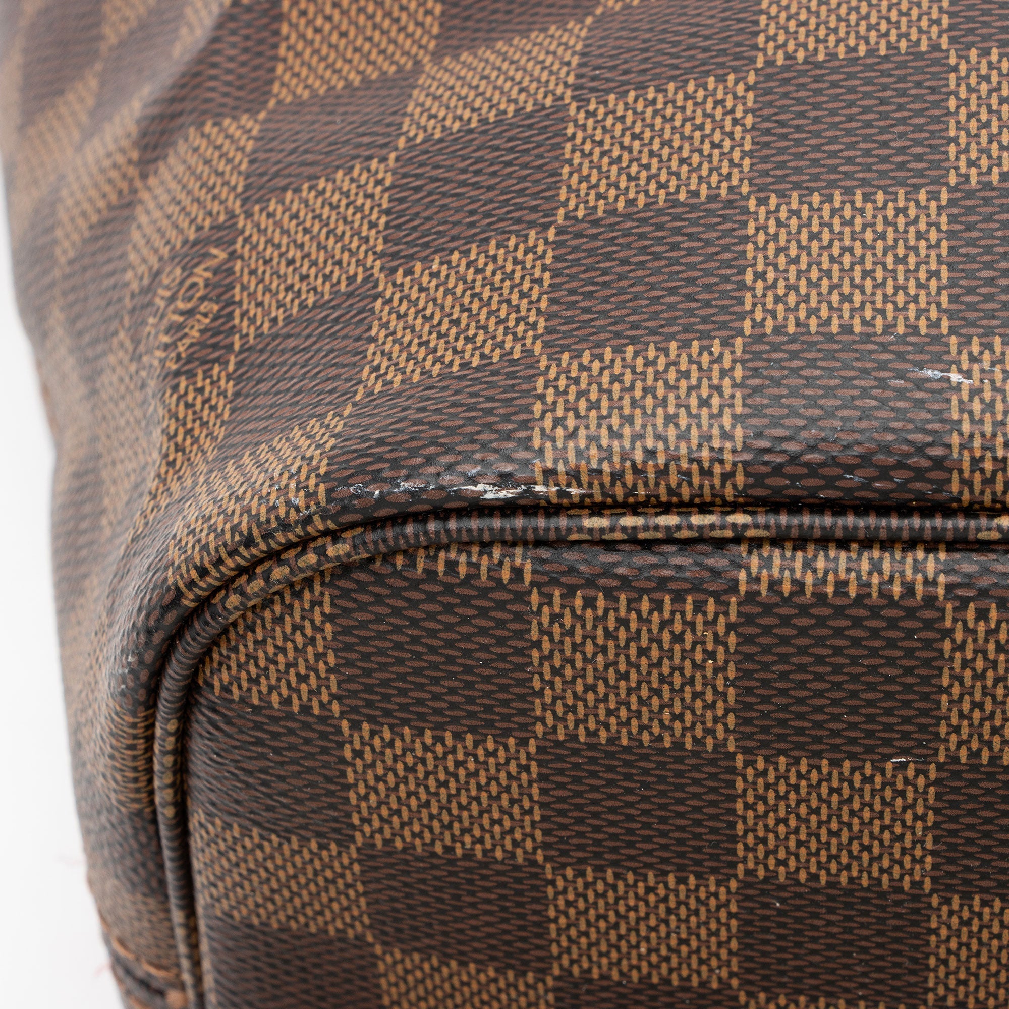Louis Vuitton Damier Ebene Neverfull MM Tote
