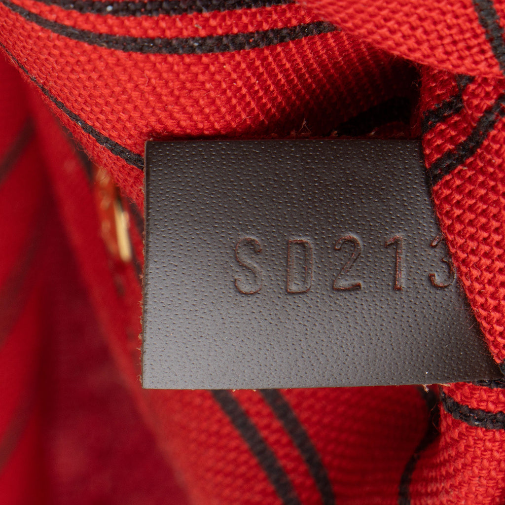 Louis Vuitton Damier Ebene Neverfull MM Tote