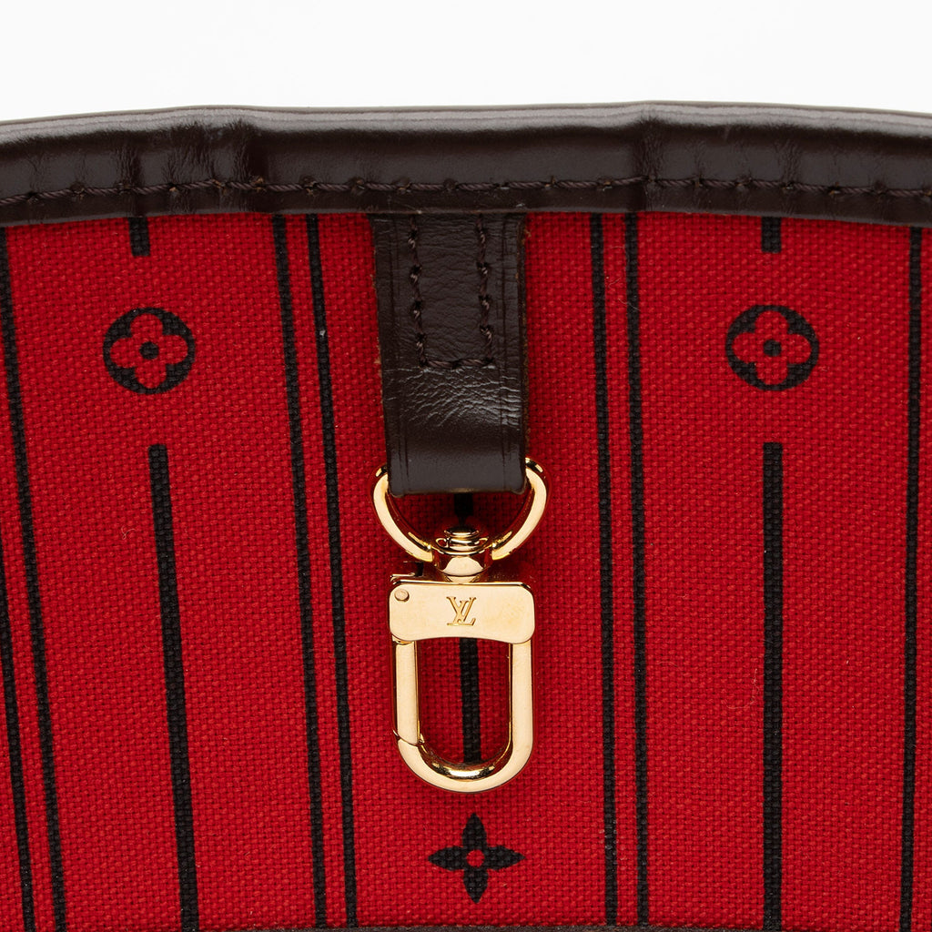Louis Vuitton Damier Ebene Neverfull MM Tote