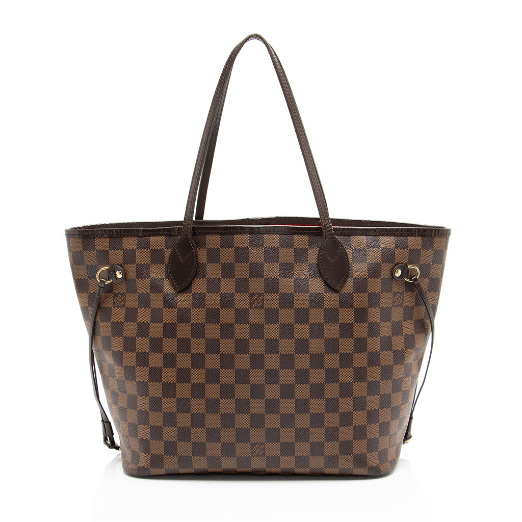 Louis Vuitton Damier Ebene Neverfull MM Tote