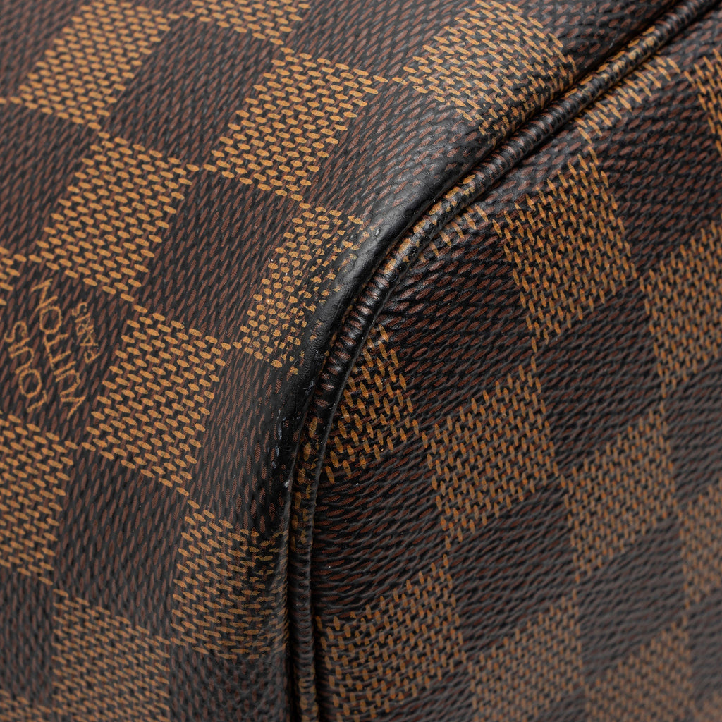 Louis Vuitton Damier Ebene Neverfull MM Tote