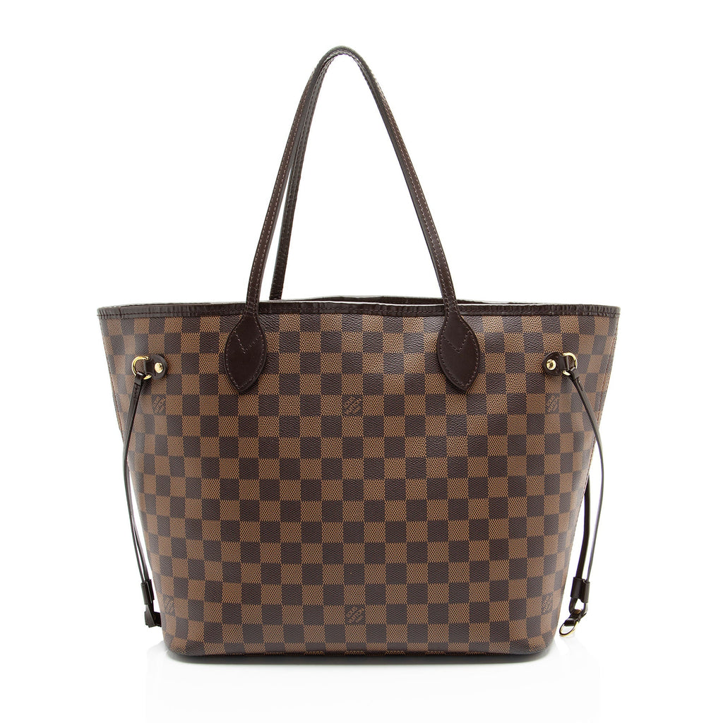 Louis Vuitton Damier Ebene Neverfull MM Tote